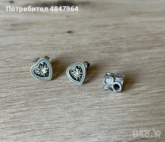 Сребърни бижута, снимка 6 - Колиета, медальони, синджири - 55556957