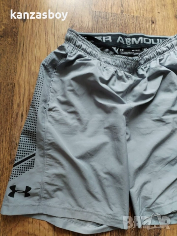 Under Armour Woven Graphic Short - страхотни мъжки шорти М, снимка 4 - Спортни дрехи, екипи - 54768135