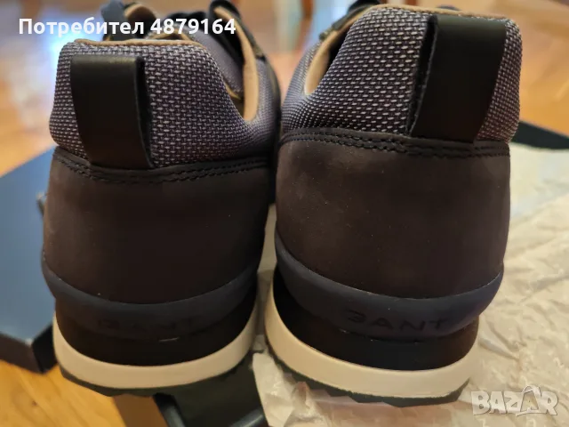 GANT RUSSELL Nabuck 44, снимка 3 - Спортно елегантни обувки - 55447901
