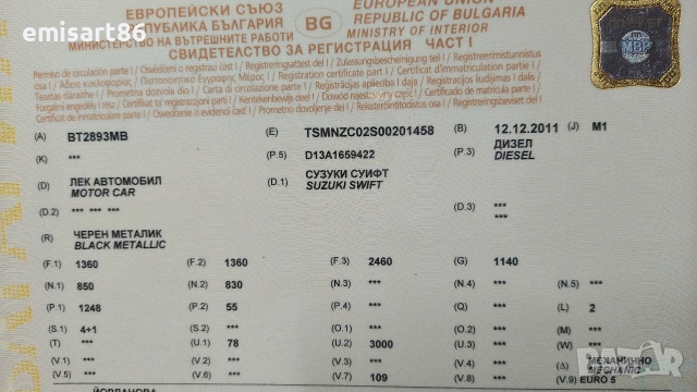 продавам Сузуки Суифт,, снимка 11 - Автомобили и джипове - 54940669