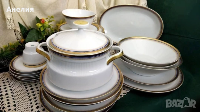 Mitterteich Bavaria кобалт и злато много неща 