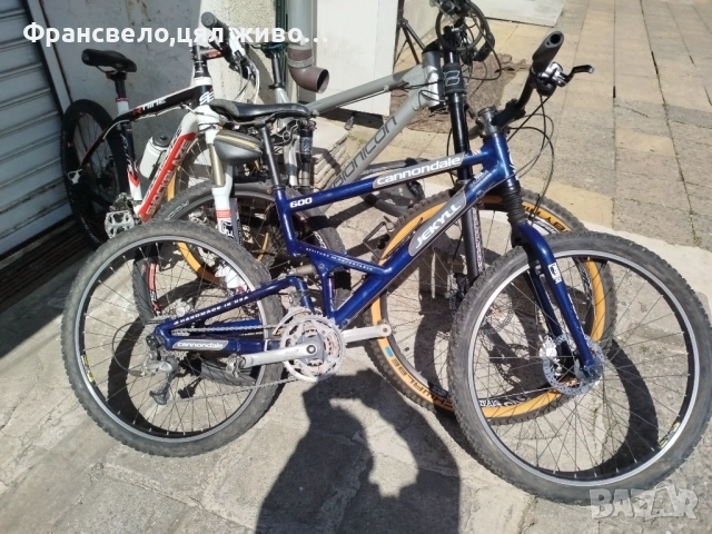26 цола алуминиев велосипед колело размер размер 44 Cannondale , снимка 4 - Велосипеди - 51747154