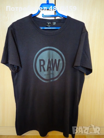 G-Star Raw черна тениска [M]