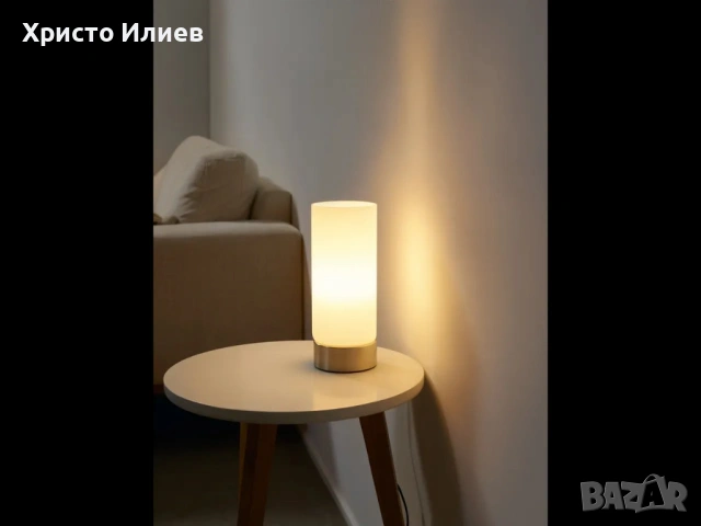 LED настолна лампа със сензорна функция , снимка 3 - Лед осветление - 54287387