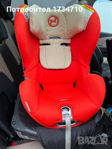 Детско столче за кола Cybex Sirona (0-18 кг) с 360° въртяща се ISOFIX база и преден предпазен щит, снимка 8 - Столчета за кола и колело - 55194335