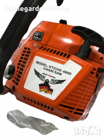 Бензинов верижен трион 4.6kW 40см мощен моторен трион 68cc, снимка 12 - Градинска техника - 54108234