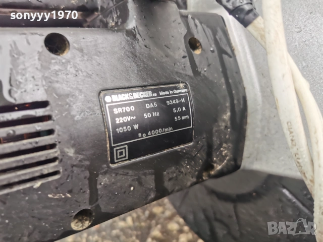 BLACK & DECKER-ЦИРКУЛЯР 0905261328L1, снимка 8 - Циркуляри - 54483179