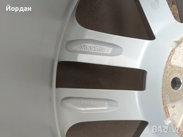 ОРИГИНАЛНИ джанти 17 ' цола 5x114,3 NISSAN JUKE / НИСАН ДЖУК ЕТ47 7J 66,1, снимка 12 - Гуми и джанти - 55102762