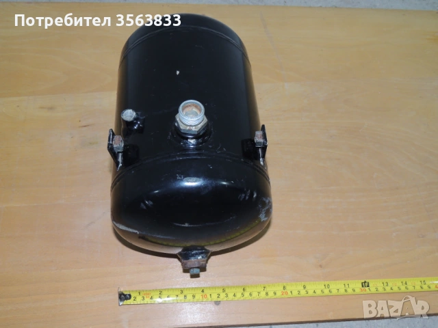 Алуминиева бутилка за въздух 6 литра Max:16 Bar, снимка 3 - Компресори - 53965567