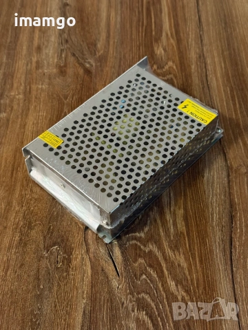 Захранващ блок CyberLife 12V 100W 8.3A – за LED ленти и видеонаблюдение, снимка 2 - Друга електроника - 54038496