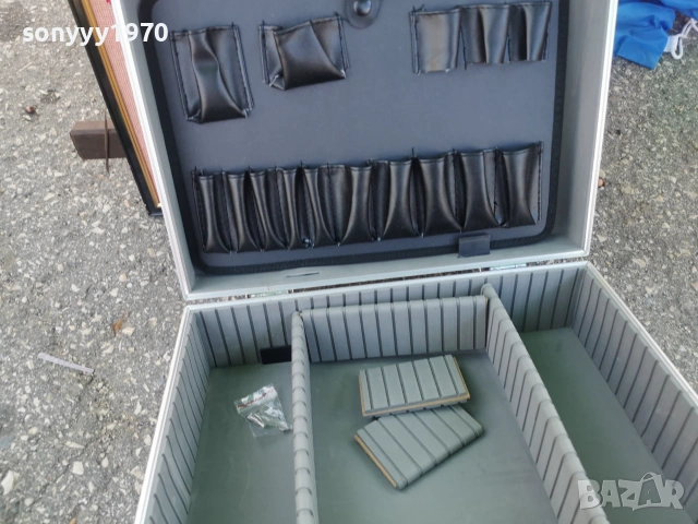 АЛУМИНИЕВ КУФАР С КЛЮЧ 2706261601L4, снимка 8 - Микрофони - 55070305