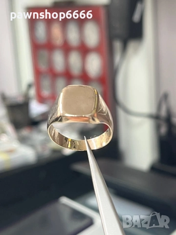 Златен мъжки пръстен 14 карата 7 грама 