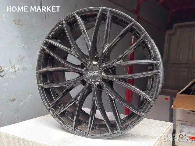 5х120 19 Джанти BMW 5x120 OZ OZ-Racing ITALIA 150 GLOSS BLACK ЕТ 29 J 8 ЦО 79 чисто нови  Цена:520€ , снимка 3 - Гуми и джанти - 54428729