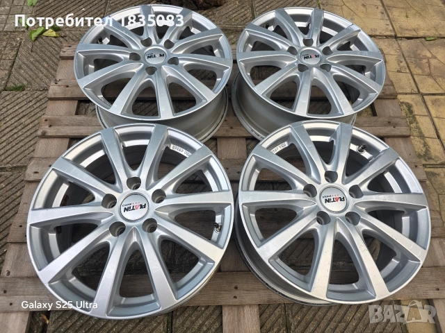 Лети джанти 16ки 5х112 Platin, снимка 3 - Гуми и джанти - 54855220