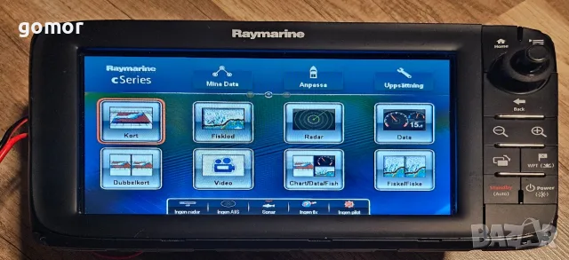 Raymarine c97 E70012 GPS сонар картограф радар 9” – работещ, снимка 3 - Garmin - 55630130
