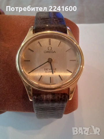 Продавам два часовника omega de ville,дамски, снимка 5 - Дамски - 54400014