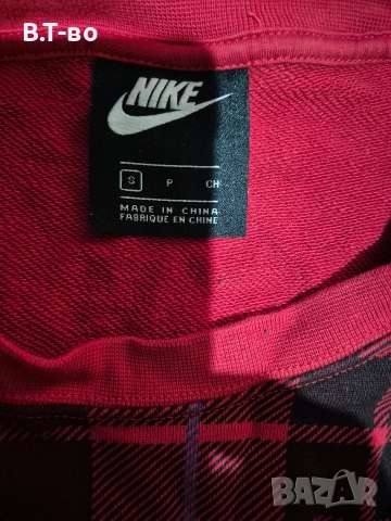 Nike карирана унисекс блуза, снимка 7 - Блузи с дълъг ръкав и пуловери - 48123640