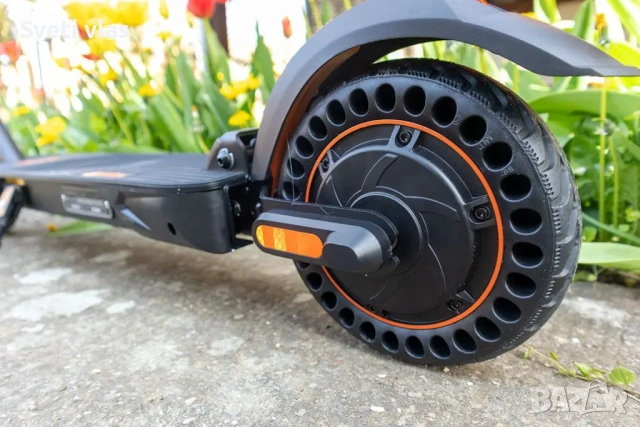 Електрическа тротинетка  Kugoo S1 MAX 40 км пробег 31 км макс скорост БАРТЕР, снимка 6 - Скейтборд, ховърборд, уейвборд - 54413770