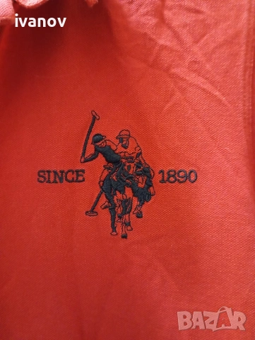 Polo мъжка тениска с яка размер М, снимка 2 - Тениски - 55075920