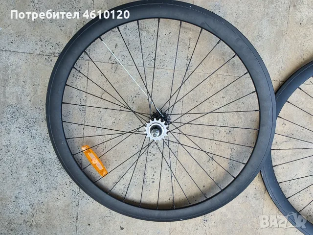 Пистови алуминиеви капли с flip flop главина, снимка 6 - Части за велосипеди - 55418996