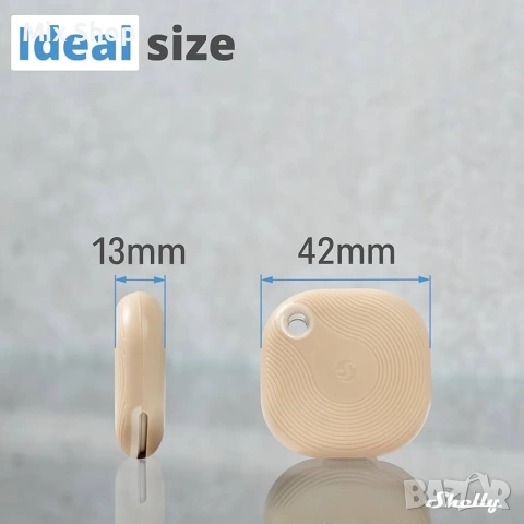 Shelly BLU Button Tough 1 Mocha – Bluetooth бутон за интелигентни сценарии и домашна автоматизация, снимка 2 - Друга електроника - 55240460