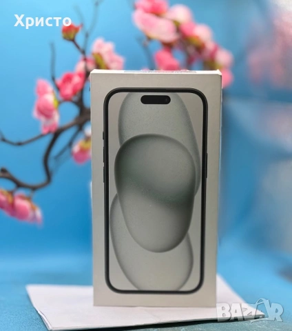 НОВ!!! Apple iPhone 15, 128GB, 5G, Black + подарък адаптер Apple , снимка 3 - Apple iPhone - 54137292