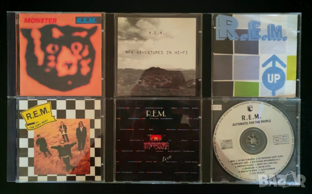 R.E.M. - неофициални матрични CD дискове