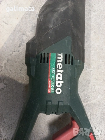 Саблен трион, Metabo SSE 18 LTX BL , снимка 2 - Други инструменти - 55005610