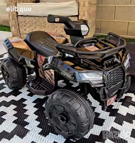 Детско акумулаторно ATV J320 6V – LED светлини, USB музика и офроуд приключения за деца 1.5–4 г