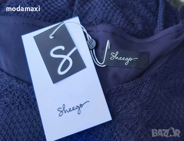 5XL/6XL  Нова рокля Sheego с дантела , снимка 9 - Рокли - 54982196