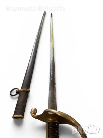 Френски Палаш М1889, снимка 3 - Антикварни и старинни предмети - 55405371