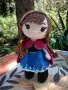 Анна от Замръзналото кралство / Frozen Плетена кукла, снимка 1