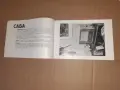 Стара реклама , брошура за радио SABA 1940 г Ц-во България, снимка 6