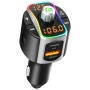 BC67 Car handsfree transmitter с бързо зарядно и волтметър, снимка 1