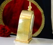 Настолен часовник,будилник Landex,позлатен бронз. , снимка 4