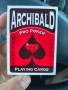 Archibald Pro Poker карти за игра, снимка 1
