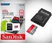 SanDisk Ultra microSDXC 200GB (SDSQUAR-200G-GN6MA) – Чисто нова - Фабрично запечатана!, снимка 1