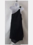 Рокля Michael Kors Textured One Shoulder Gold Detail Dress, снимка 4