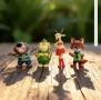 12 броя Зоотопия Zootoppia пластмасови фигурки за декорация на торта игра , снимка 3