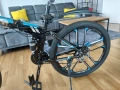 Велосипед Crosslander Compact Elegance 26″ Лeти Капли, Сгъваем Черно/Синьо, снимка 8