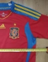 Spain / Adidas - детска футболна тениска на Испания, снимка 9