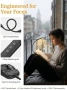 Нов Комплект 2 броя лампи за книга 25 LED 3 цвята таймер USB-C 5 нива клипс, снимка 3