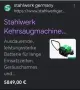 Професионална акумулаторна метачна машина Stahlwerk SW500 (с прахоулавяне и водна помпа), снимка 8