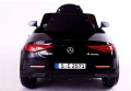 Черна акумулаторна кола Mercedes Benz CLS350 с кожена седалка 12V, снимка 4