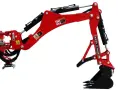 Багерно устройство за трактор GeoTech PRO | Дълбочина 225 см, снимка 2