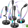Акумулаторни вентилатори за маса, 2000mAh, 20 часа, LED дисплей, 4 броя, снимка 1