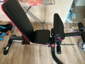 Комбинирана Фитнес Лежанка LIFE GYM - Леки следи от употреба, снимка 1