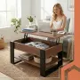 Маса за кафе с повдигащ се плот / Масичка за кафе с отделение за съхранение, снимка 7