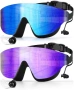 Нови 2 броя Плувни Очила Wide Vision 180° Anti UV Без Запотяване За Възрастни басейн, тренировки , снимка 1