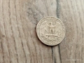 Монета 1966 Съединени Щати Washington Quarter - 25 Cents, снимка 2